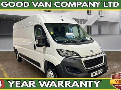 Used Peugeot Boxer Premium 140 HP (102 kW) 2023 White Van
