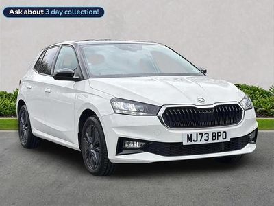 Used Skoda Fabia Colour Edition 110 HP (80 kW) 2023 White Hatchback