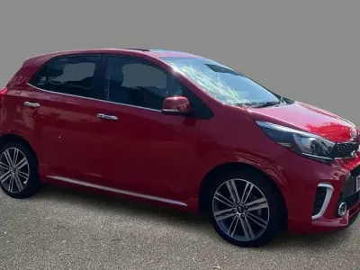 Used Kia Picanto GT-Line S 101 HP (74 kW) 2019 Red Hatchback