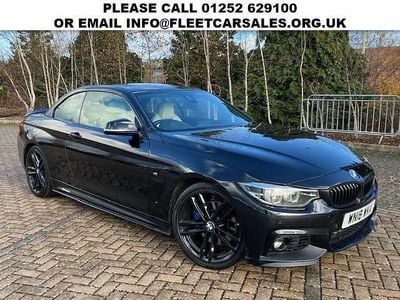 Black Used 2018 BMW 420 M Sport Cabriolet | £14,995 (Fair price)