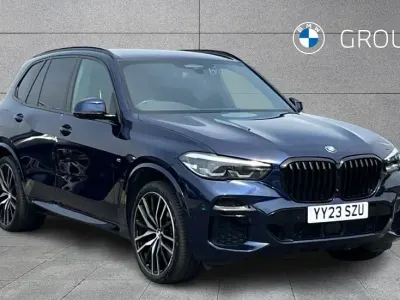 Used BMW X5 M Sport 340 HP (250 kW) 2023 Blue SUV