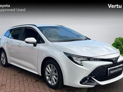 White Used 2024 Toyota Corolla Sport Estate | £23,590 (Good price)