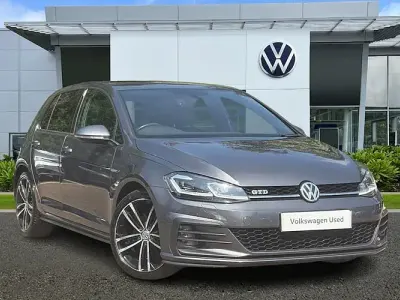 Used VW Golf VII GTD 184 HP (135 kW) 2018 Grey Hatchback