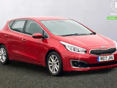 Used Kia Ceed 136 HP (100 kW) 2017 Red Hatchback