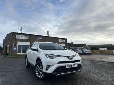 White Used 2016 Toyota RAV4 Hybrid SUV | £10,795 (Expensive)
