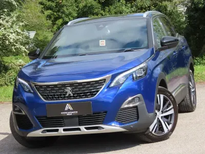 Begagnad Peugeot 3008 GT-line 130 HK (95 kW) 2017 Blå SUV