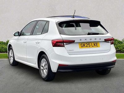 Used Skoda Fabia SE 95 HP (69 kW) 2025 White Hatchback