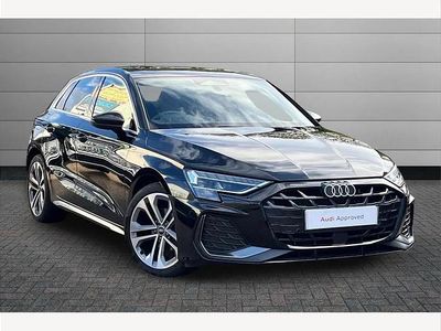 Begagnad Audi A3 S-Line 116 HK (85 kW) 2025 Svart Halvkombi