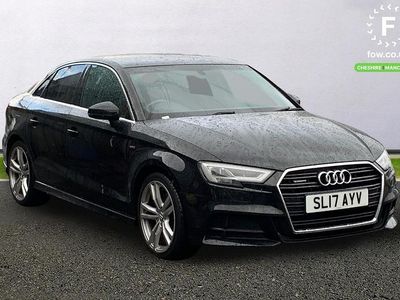 Used Audi A3 S-Line 220 HP (161 kW) 2017 Black Sedan