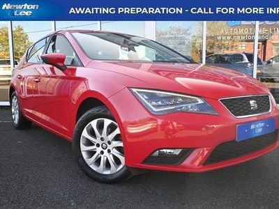 Begagnad Seat Leon SE 105 HK (77 kW) 2014 Röd Halvkombi