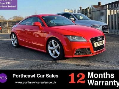 Used Audi TT S-Line 170 HP (125 kW) 2011 Red Coupe