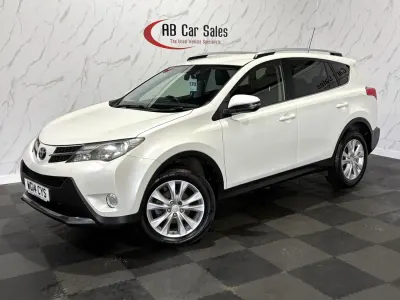 Begagnad Toyota RAV4 124 HK (91 kW) 2014 Vit SUV