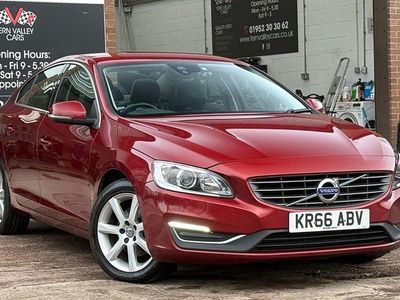Used Volvo S60 SE Lux 190 HP (139 kW) 2016 Red Sedan