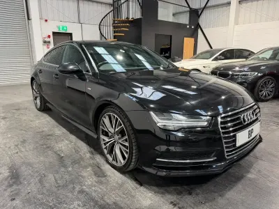 Used Audi A7 Sportback Black Edition 347 HP (255 kW) 2017 Black Hatchback