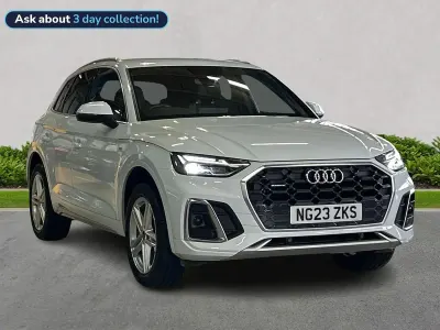 Used Audi Q5 S-Line 204 HP (150 kW) 2023 White SUV