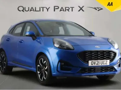 Usado Ford Puma ST-Line X 155 CV (114 kW) 2021 Azul SUV