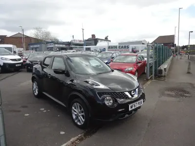 Used Nissan Juke N-Connecta 115 HP (84 kW) 2017 Black SUV