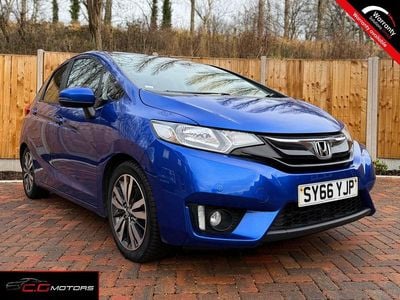 Blue Used 2016 Honda Jazz EX Hatchback | £6,700 (Fair price)