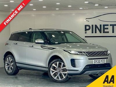 Silver Used 2020 Land Rover Range Rover evoque HSE SUV | £20,799 (Fair price)