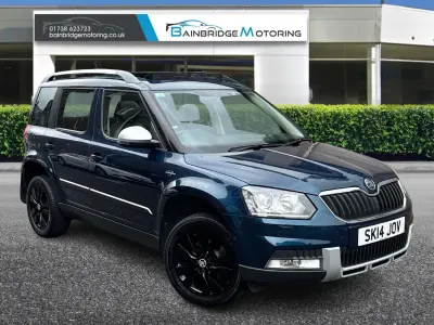 Used Skoda Yeti LAURIN & KLEMENT 140 HP (102 kW) 2014 Blue SUV