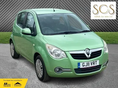 Używany Vauxhall Agila S 2011 Zielony Minivan