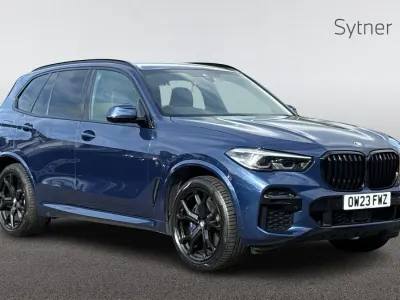 Used BMW X5 M Sport 282 HP (207 kW) 2023 Blue SUV