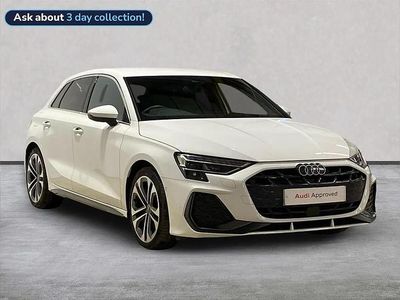 Used Audi A3 S-Line 147 HP (108 kW) 2024 White Hatchback