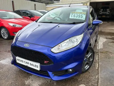 Used Ford Fiesta ST 2015 Blue Hatchback