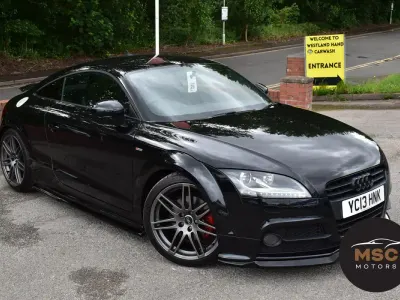 Used Audi TT Black Edition 211 HP (155 kW) 2013 Black Coupe