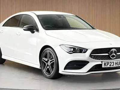 Used Mercedes CLA200 Executive 163 HP (119 kW) 2022 White Coupe