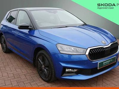 Used Skoda Fabia Colour Edition 94 HP (69 kW) 2023 Blue Hatchback