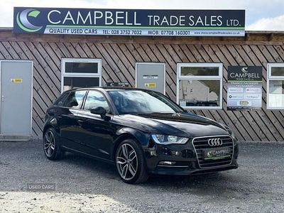 Used Audi A3 Sportback 110 HP (80 kW) 2016 Black Hatchback