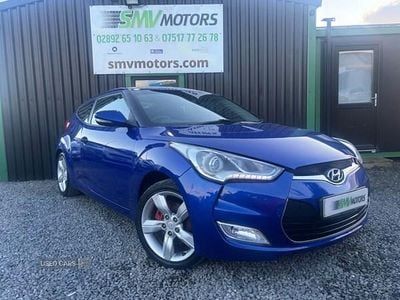 Used Hyundai Veloster 2012 Blue Hatchback