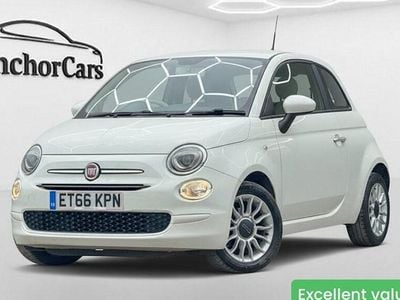 Used Fiat 500 Pop Star 69 HP (50 kW) 2017 White Hatchback