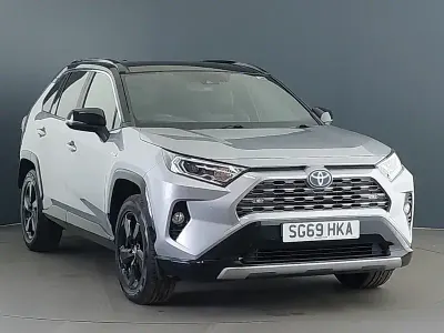 Used Toyota RAV4 Hybrid 218 HP (160 kW) 2019 Silver SUV