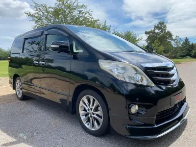 Used Toyota Alphard Premium 170 HP (125 kW) 2010 Black MPV