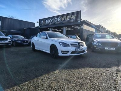 Used Mercedes C220 Sport Edition 2014 White Coupe