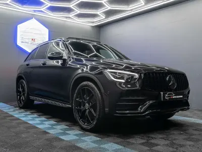 Used Mercedes GLC300e AMG line 2022 Black Estate