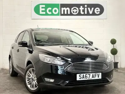 Used Ford Focus Zetec 125 HP (91 kW) 2017 Black Hatchback