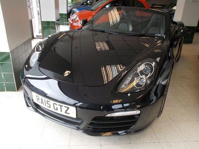 Used Porsche Boxster Black Edition 265 HP (194 kW) 2015 Black Cabriolet