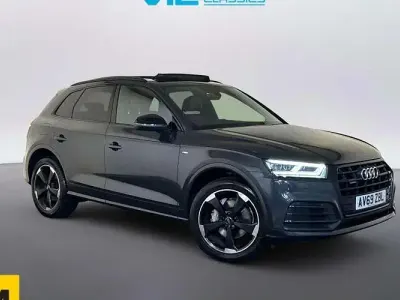 Used Audi Q5 Black Edition 245 HP (180 kW) 2019 Grey SUV