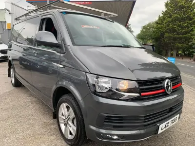 Used VW T6 Highline 204 HP (150 kW) 2018 Grey Van
