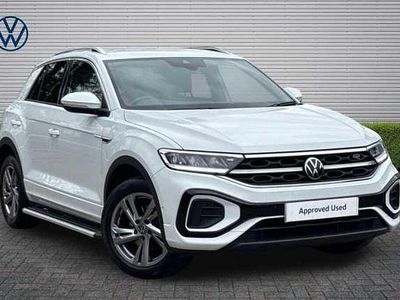 Used VW T-Roc R-line 150 HP (110 kW) 2022 White SUV