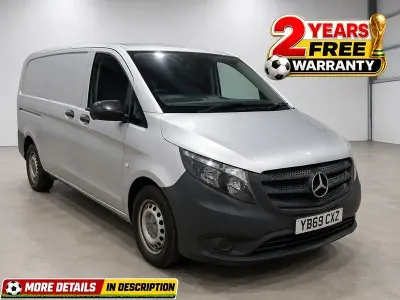 Used Mercedes Vito 102 HP (75 kW) 2019 Silver Van