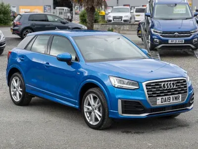 Used Audi Q2 S-Line 2019 Blue SUV