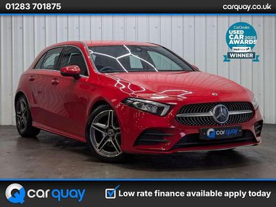 Used Mercedes A200 AMG Line Premium 163 HP (119 kW) 2018 Red Hatchback