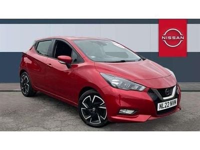 Red Used 2022 Nissan Micra Acenta Hatchback | £9,181 (Good price)
