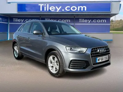 Used Audi Q3 Sport 150 HP (110 kW) 2018 Grey SUV