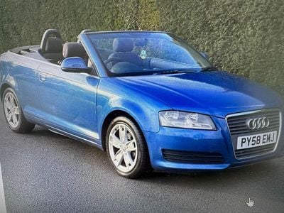 Used Audi A3 Cabriolet Sport 2008 Blue Cabriolet