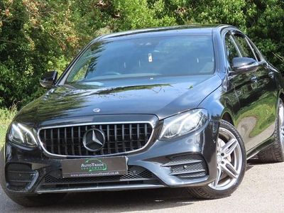 Used Mercedes E220 AMG line 2017 Black Sedan